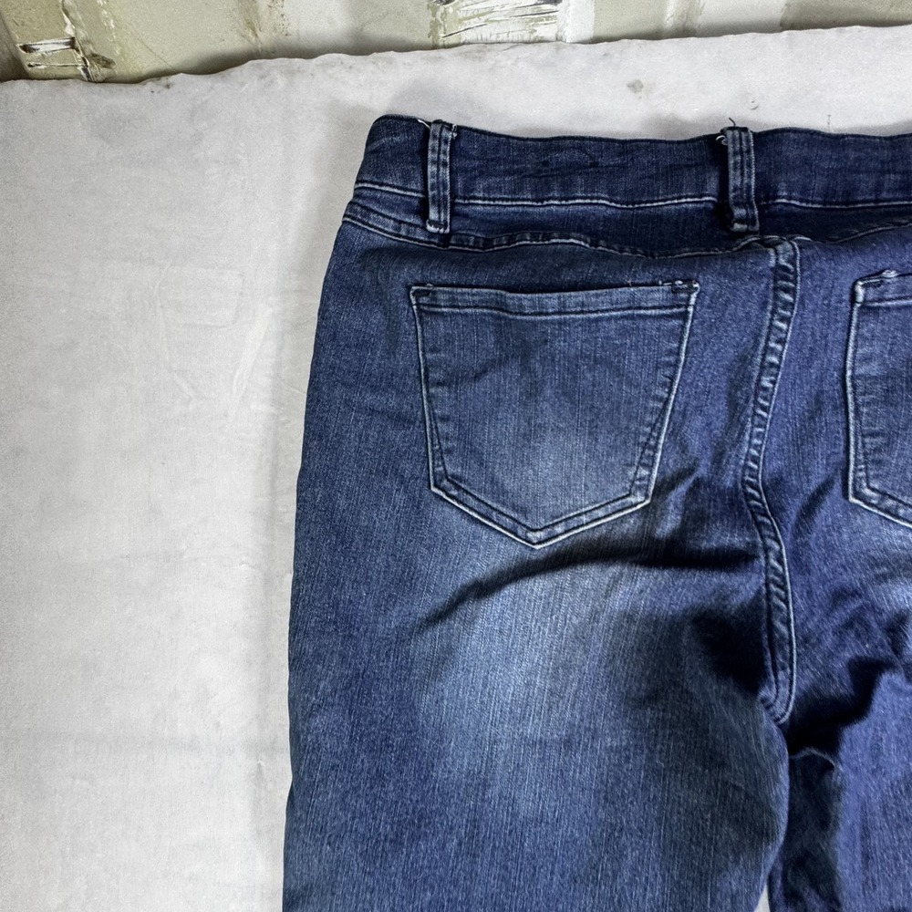 Miss Poured In Blue Womens Skinny‎ Jeans Blue Denim Stretch Comfort Streetwear 8 - Picture 5 of 16
